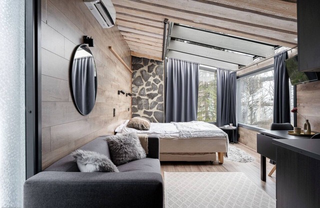 Modern Glass Suite on Himosranta with Lake Views
