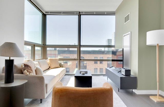 Modern Hoboken 2BR w/PATH Shuttle, Gym & W/D, by Blueground