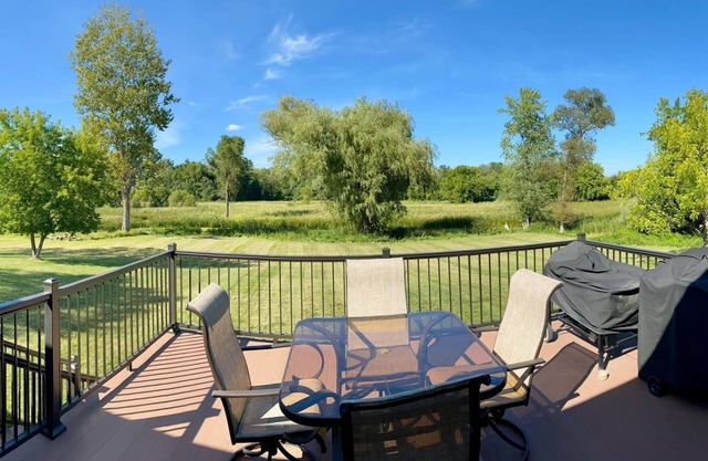 Modern Home on Trout Creek in Peshtigo “Fire City” w/Spacious Backyard & Deck!