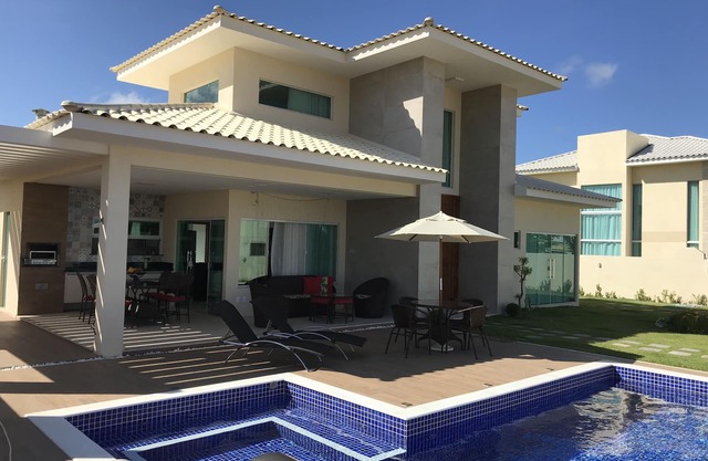 Modern House in Barra do Jacuípe at 180m from the beach