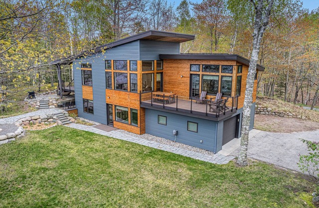 Modern Luxury Home with Private Lk MI Frontage