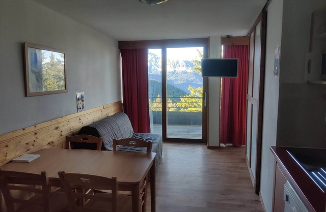 Modern Mountain Apartment with Balcony