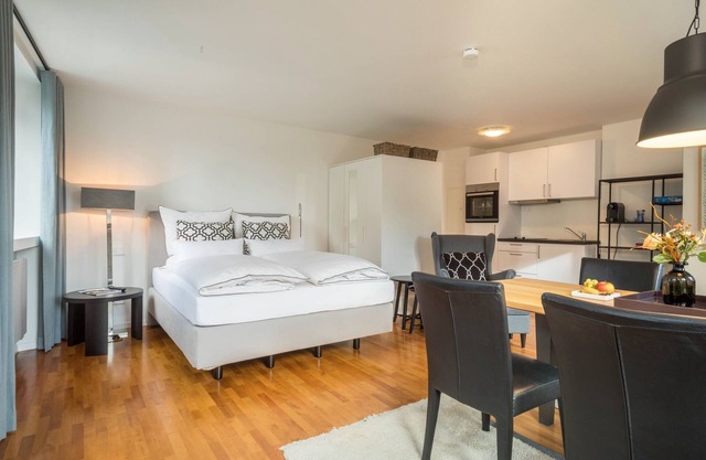 Modern One-Room Apartment No. 12 in the City Center with Wi-Fi