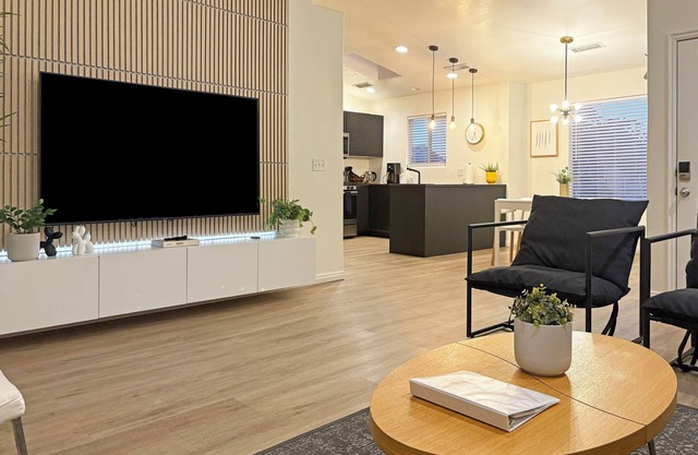 Modern retreat, great views, games galore.