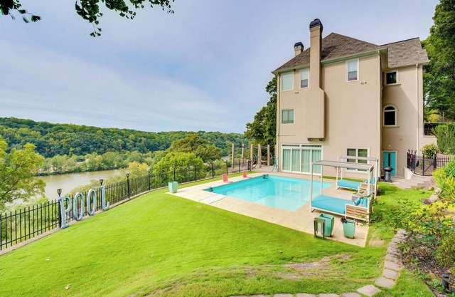 Modern Retreat w/River View in Roswell!