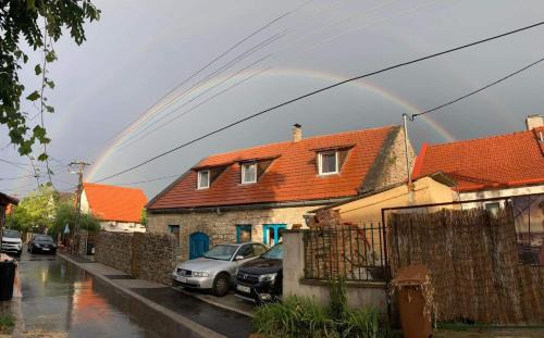 Modern stone house in Balatonfüred with jacuzzi