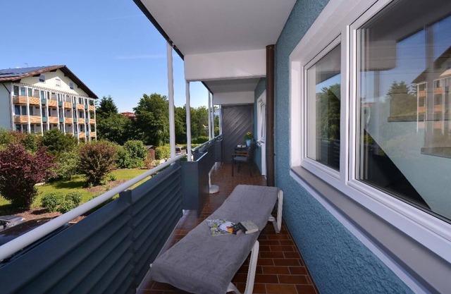 Modern suite with garden view and WLAN in the Bavarian spa triangle
