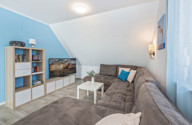 Modern vacation apartment in Loddin with garden - family-friendly & quiet location