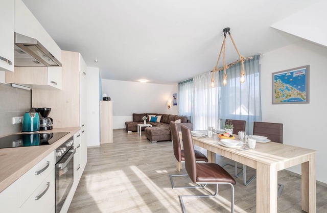 Modern vacation apartment in Loddin with garden - quiet & close to nature on Usedom