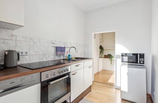 Modern vacation apartment in the old town of Rötha.