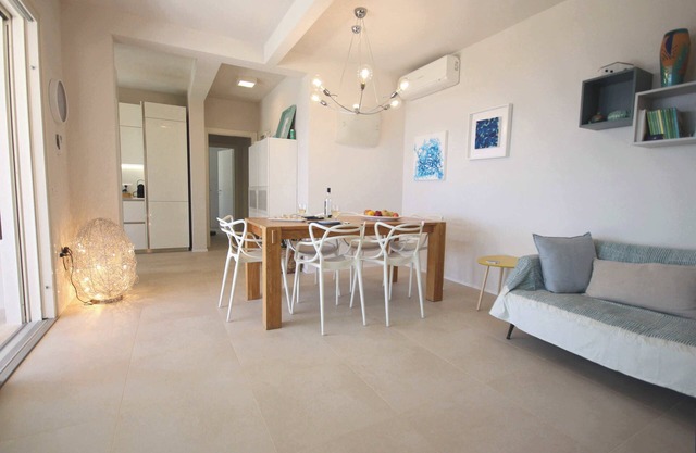 Modern villa in a quiet position with amazing sea view, near famous beaches