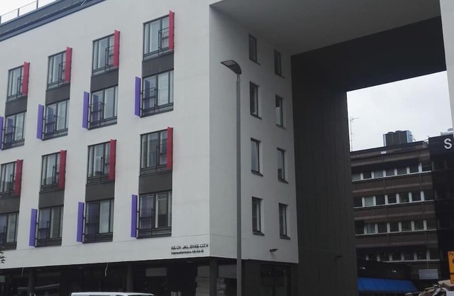 Moderni avara yksiö Jyväskylän ydinkeskustassa