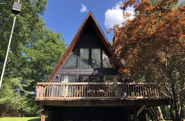 Modernized A-Frame Chalet in the Heart of the Hudson Valley
