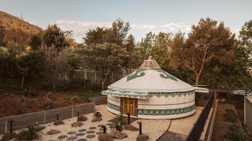 Mongolian Crafted Yurt with Private Spa and Spectacular Views