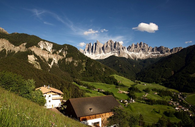 Mountain farm in the natural Villnösstal