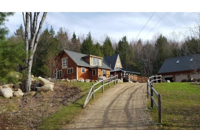 Mountain Views, Near Webb Lake, and Kawanhee Inn, Hiking Trails, Tumbledown Mtn