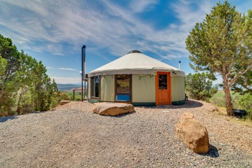 Mountainside Yurt with Views Less Than 3 Mi to Black Canyon!