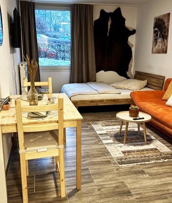 Nähe Uni Campus inklusive Parkplatz Boho-Suite by Rentigo - Perfekt für einen Aufenthalt in Zentrumnähe!
