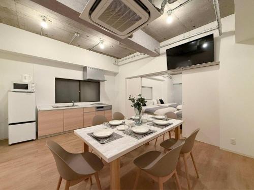 NaouBLD - Central Hatchobori 2 Bedroom Apartment for 10 Guests