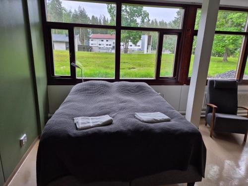 NATO bunker with nice bed and appliancies