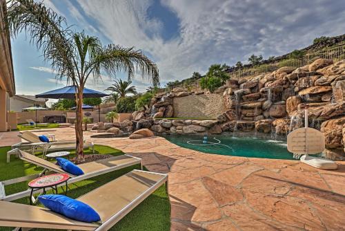Near Golf Glendale Oasis with Pool and Hot Tub!