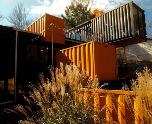 Neo Nature Container Box- Hot Tub, Wood Pizza Oven