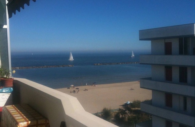 NEREIDS: PANORAMIC VIEW of SEA and BEACH from the 5th floor.