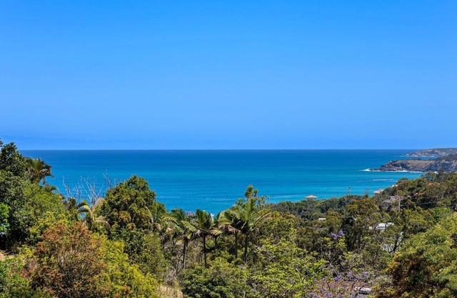 Nestled at the top of the mountain - Ciao Korora overlooks the ocean with magnificent views.