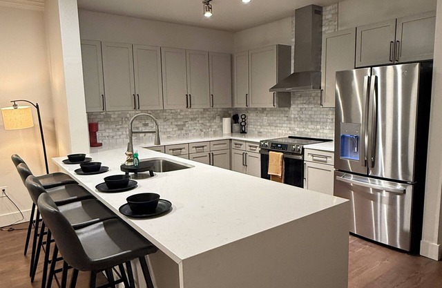 Neutral Nest Long-Term Minimalist Living in Prime Victory Park