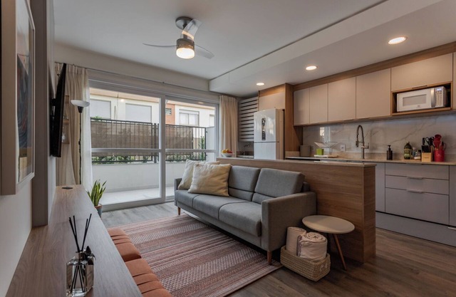 New Apartment in the Center of Canoas with 2 Bedrooms and Parking Space