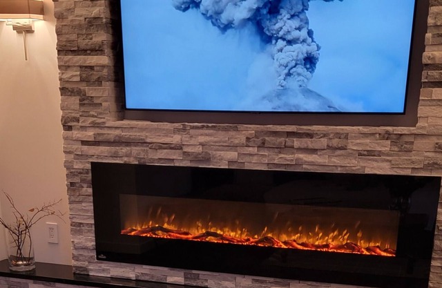 New Apartment with fireplace