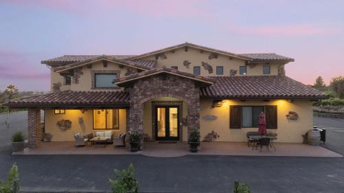 New-Build Temecula Villa with King Suite Fireplace Vineyard Views The Villa by AvantStay