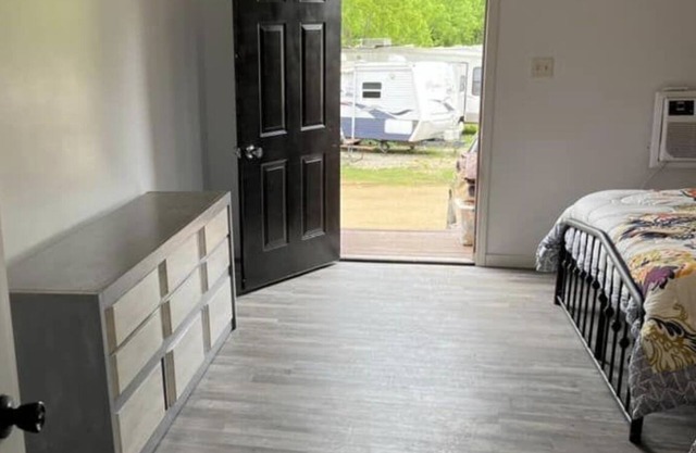 New cabin located on the jacks fork river front.