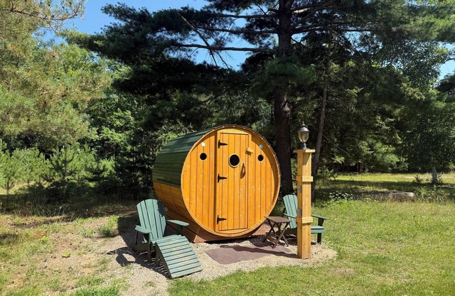 New Cedar Barrel Sauna! | Modern Northwoods Lakefront