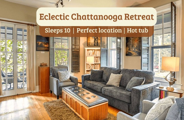 *NEW* Eclectic Retreat & private hot tub!