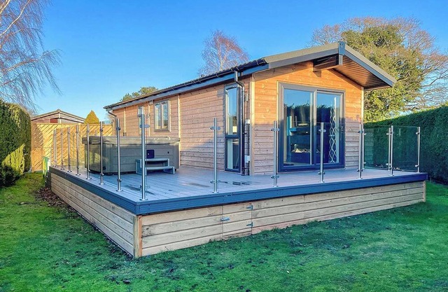 New for 2022. Fabulous one bedroom lodge with super king-size bed.