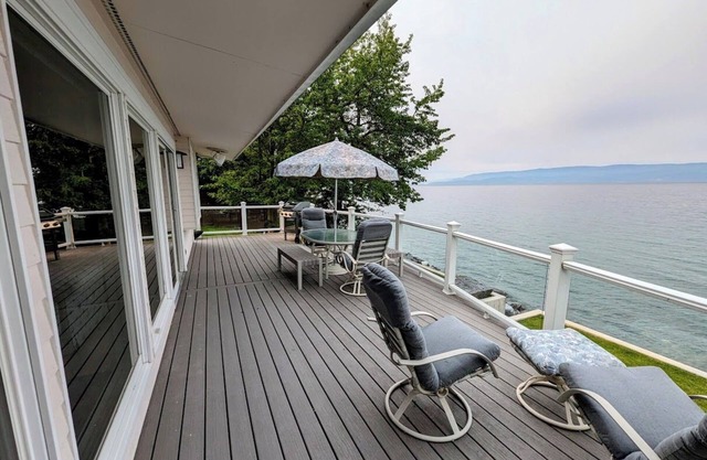 New Listing! Lake Front Retreat on Flathead