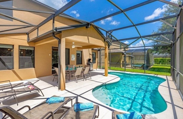NEW! Luxury 4BR Retreat w/Pool, Game Room & Close to Disney Attractions