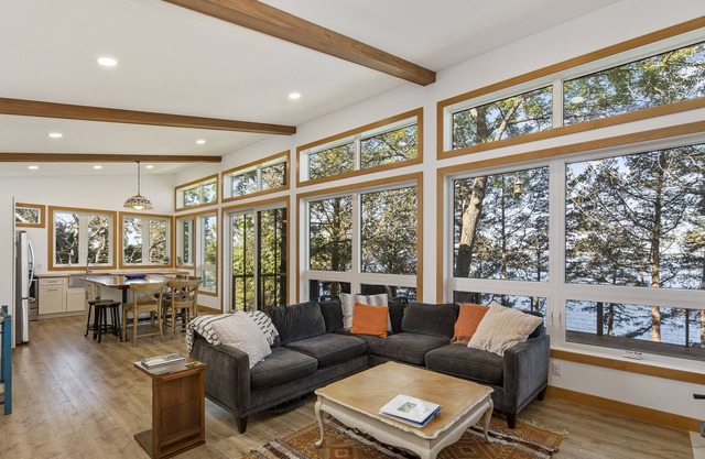 Newly Built Modern Home and 2 Guest Cottages w/ the Best Views on Green Lake!