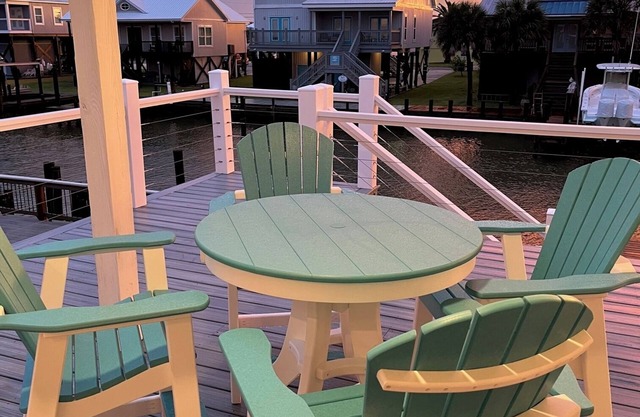 Newly Listed! "Wastin' Time", a beautiful canal front cottage on Dauphin Island