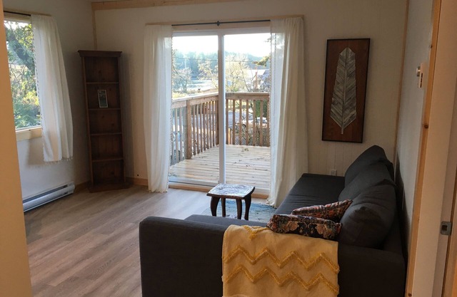 Newly renovated ocean view one bedroom apartment on Mayne Island B.C