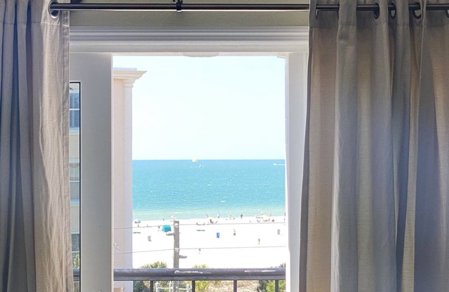 Newly Updated Top Floor Large Beach Condo.