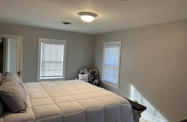 Next to campus! Easily walk to downtown and other amenities.
