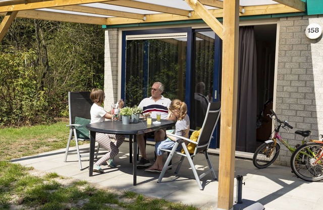 Nice bungalow with in Friesland with terrace