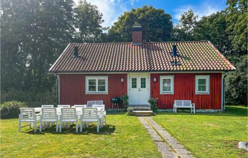 Nice Home In Agunnaryd With Kitchen