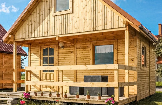 Nice vacation cottage on the Baltic coast.