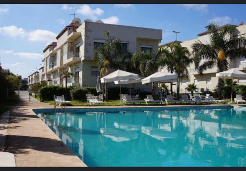 OASIS BEACH APPARTEMENT MEUBLé RESIDENCE FERMÉE AVEC PISCINE TAMARIS 2 SIDI RAHAL