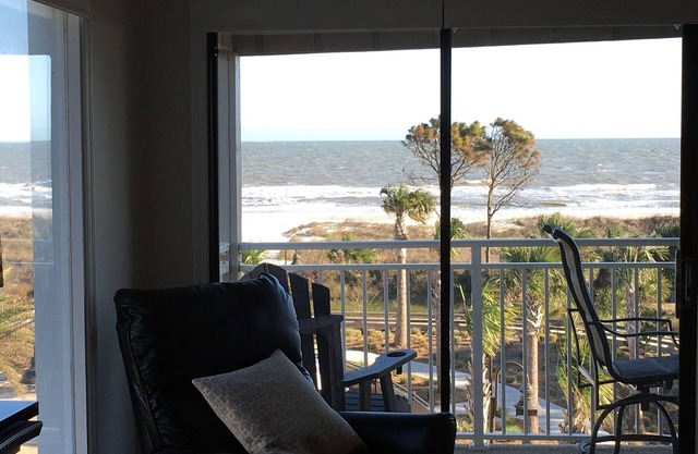 Ocean Dunes 305🌴270 Degree Direct Ocean Front+View With 2En Suite+King & 2Bikes