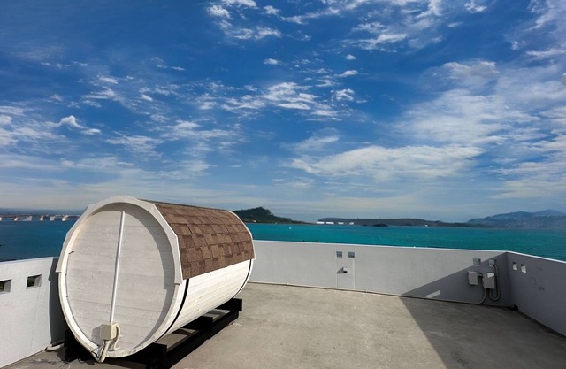 Ocean View/Rooftop sauna &BBQ/12 People/PADEL 2F