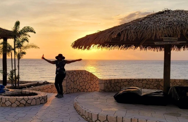 Oceanfront, breathtaking views of turquoise Caribbean Sea, gated w/private beach